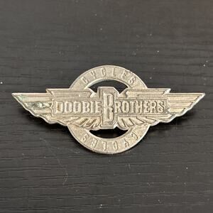vintage promotional pin for The Doobie Brothers' 1989 reunion album